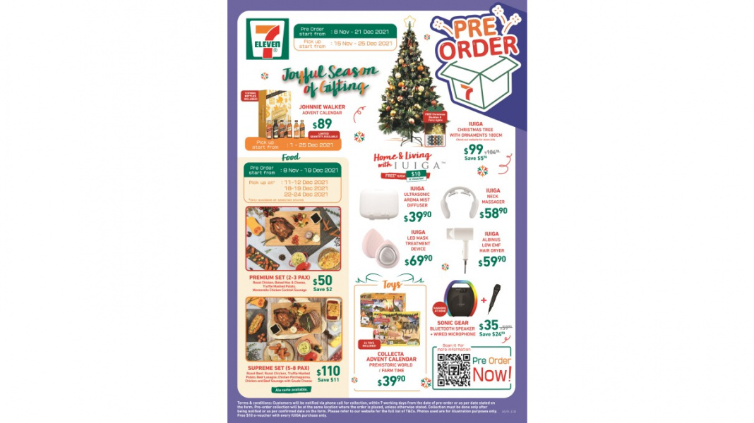7Eleven Launches New Christmas PreOrder Selection of Festive Meals and MustHave Gifts Macau