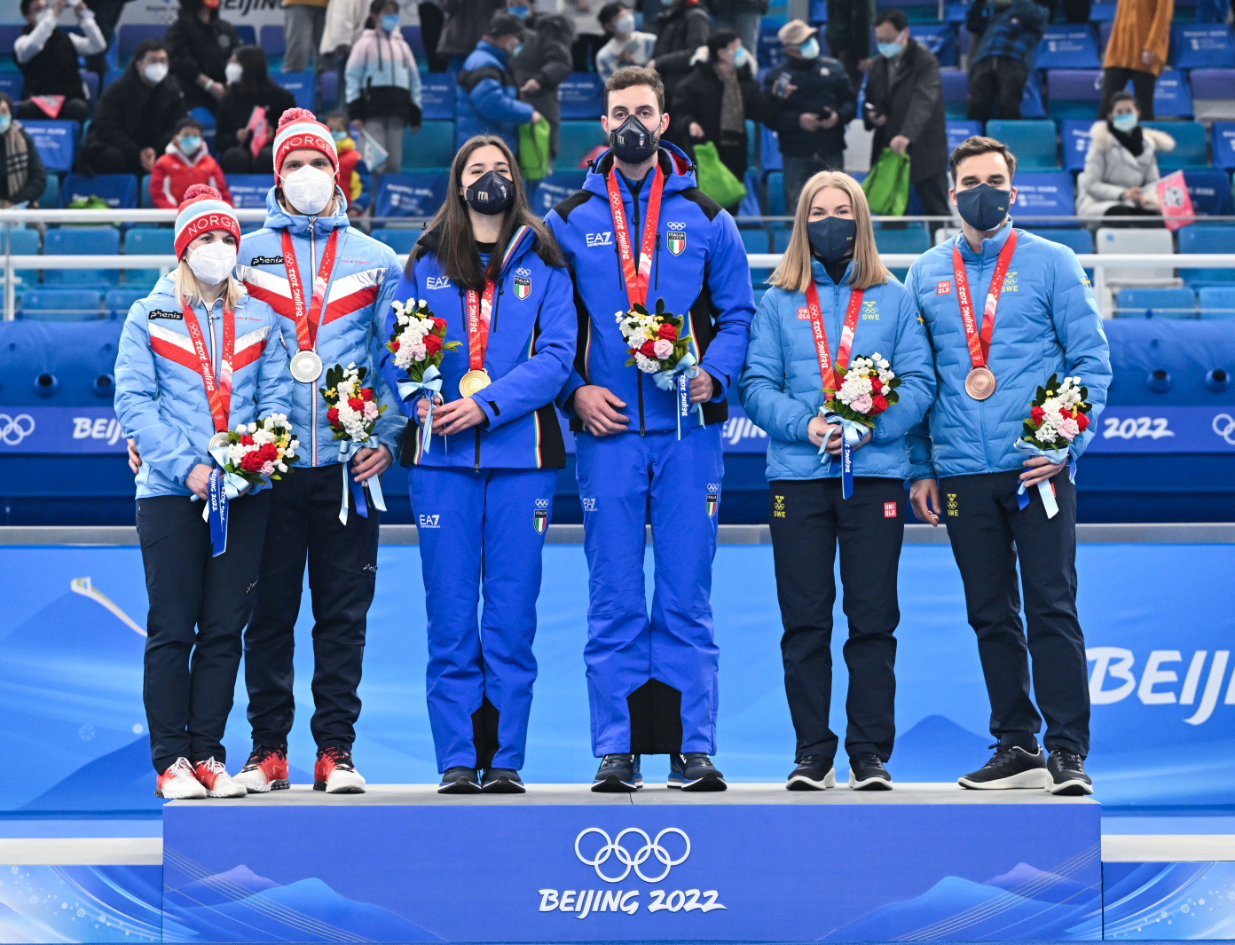 Undefeated Italy wins gold in Olympic mixed doubles curling Macau
