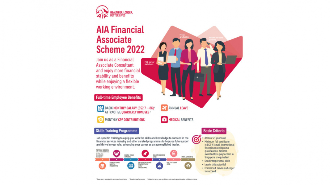 Aia Singapore Introduces More Than 500 Financial Sales Advisory