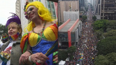 MBtv: Brazil: Thousands march in Sao Paulo’s LGBT pride after Covid hiatus