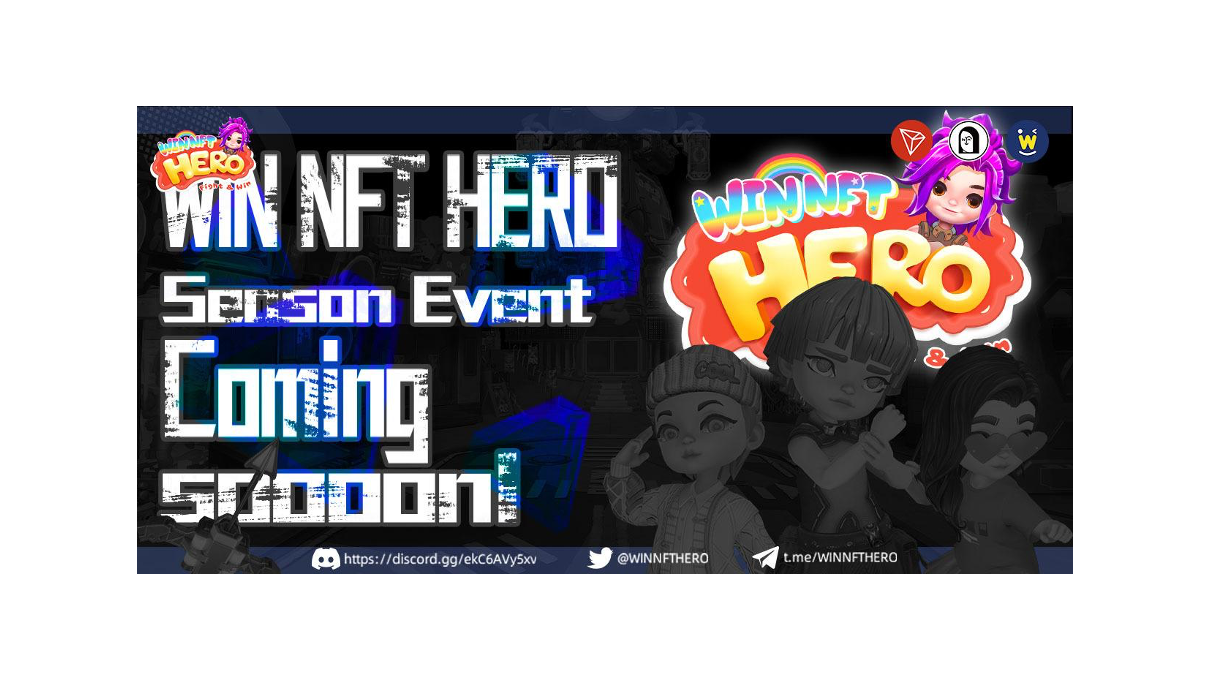 WIN NFT HERO V2.1 Open Beta launches with a million-dollar prize pool for S1