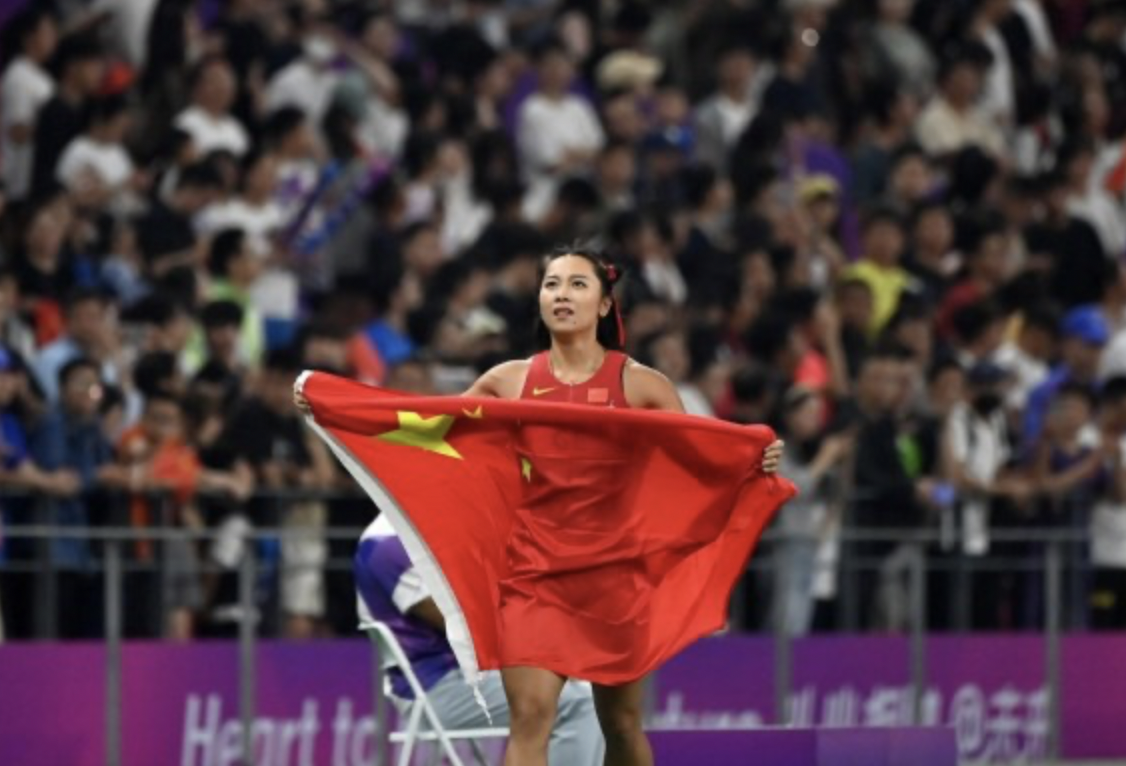 中国队以创纪录的201枚金牌结束了本土亚运会