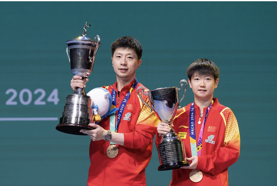 Ma Long, Sun Yingsha crowned at ITTF World Cup in Macau Macau Business