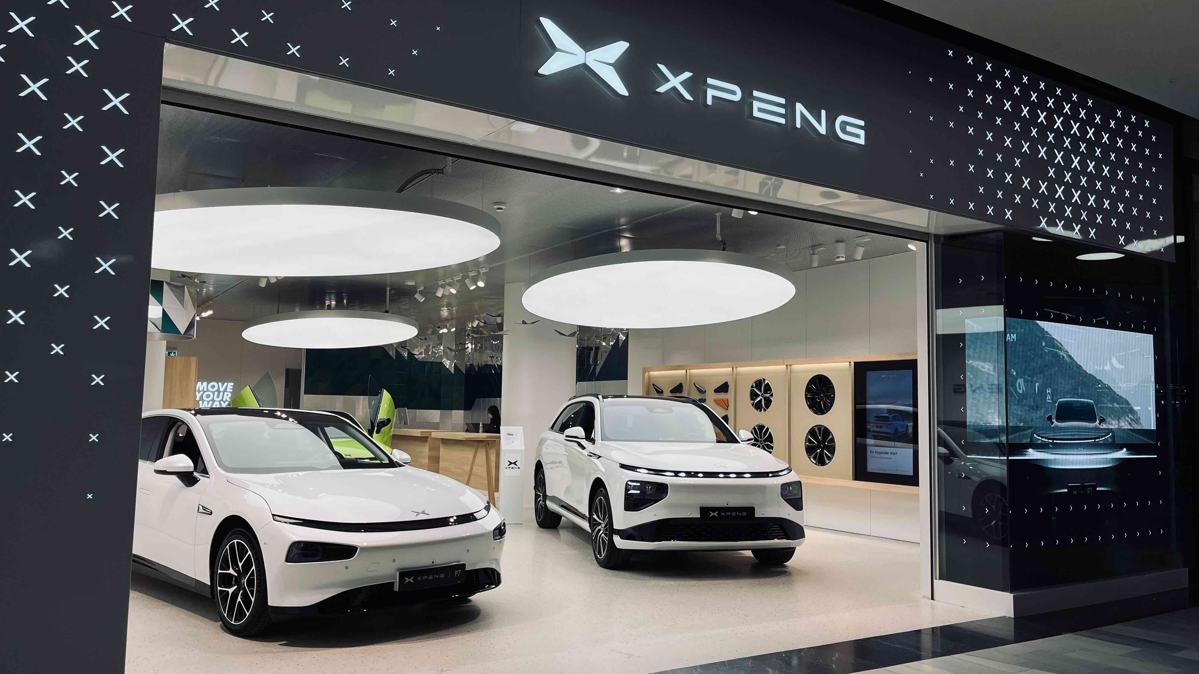 Xpeng,Sweden,Nordic,Car,Showroom,Chinese,Electric,Cars,P7,G9 | Macau  Business