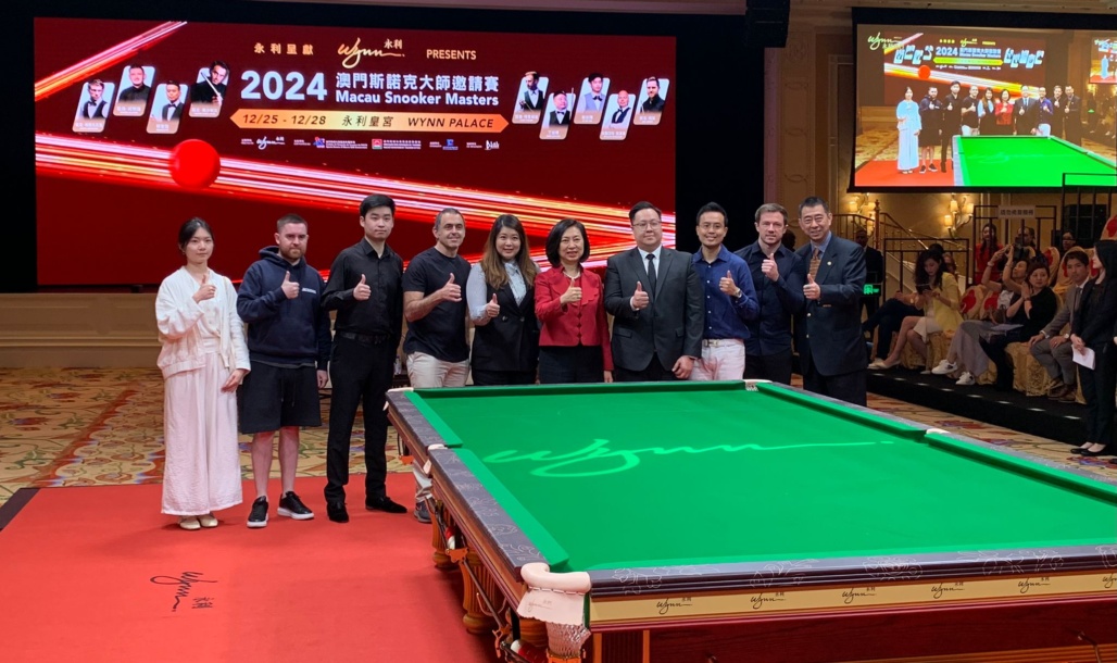 “Wynn Presents - 2024 Macau Snooker Masters” returns in December with ...