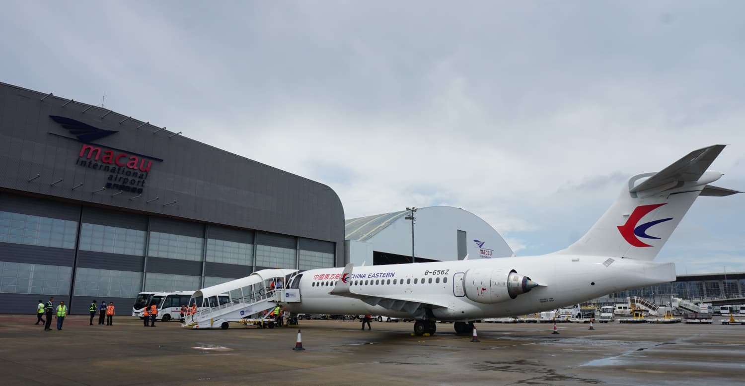 China Eastern unveils Macau–Nanchang route with first Chinese-made jet