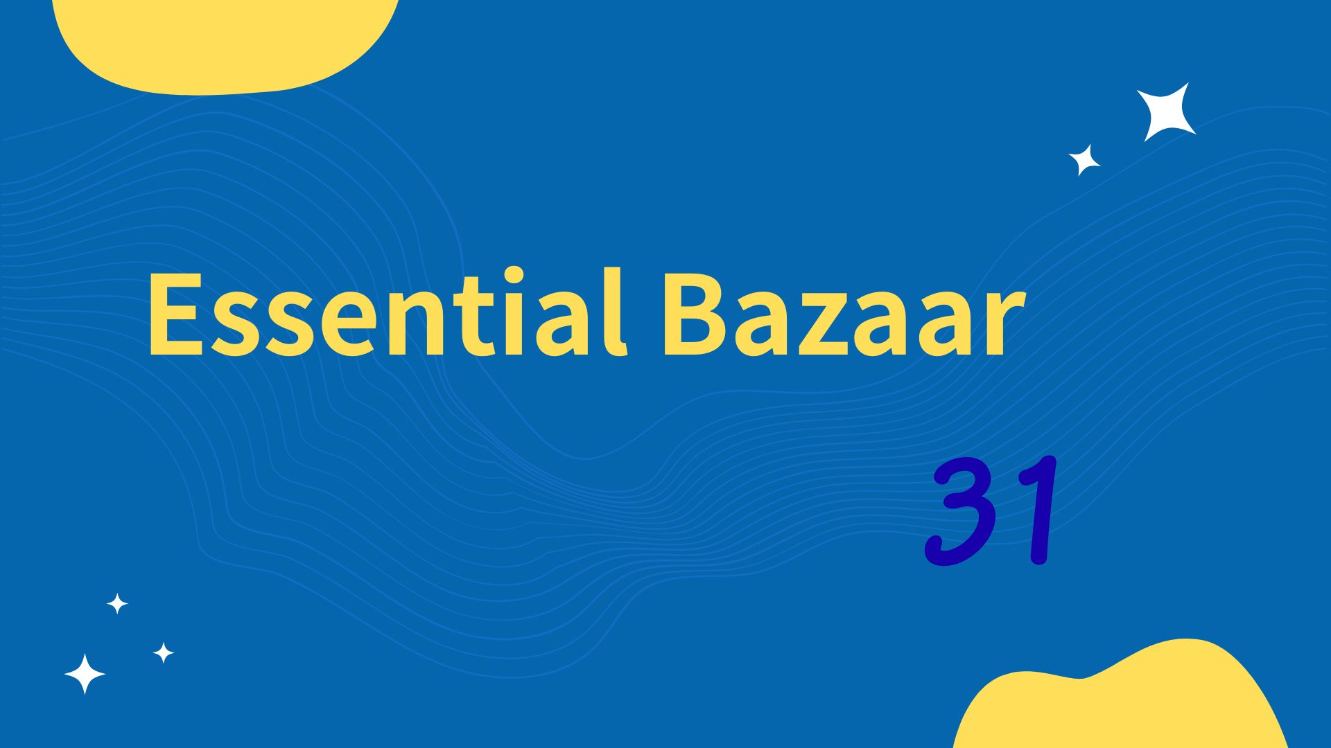 Essential Macau: Essential Bazaar 31