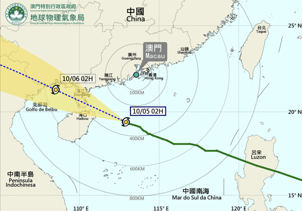 Typhoon Signal No. 8 hoisted as Matmo intensifies