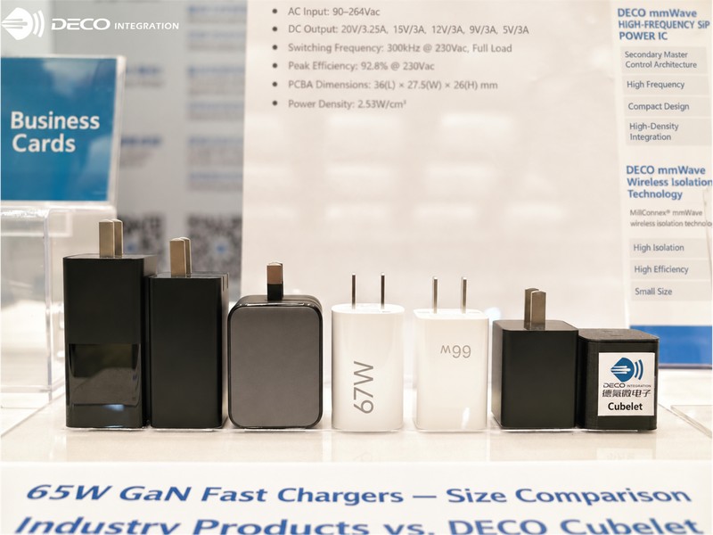 DECO Showcases Ultra-Compact 65W Fast-Charging Solution at Asia Charging Expo 2026