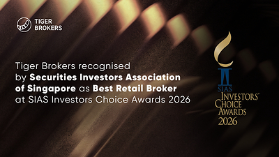 Tiger Brokers Clinches Best Retail Broker in Singapore at SIAS Investors' Choice Awards 2026   | Macau Business